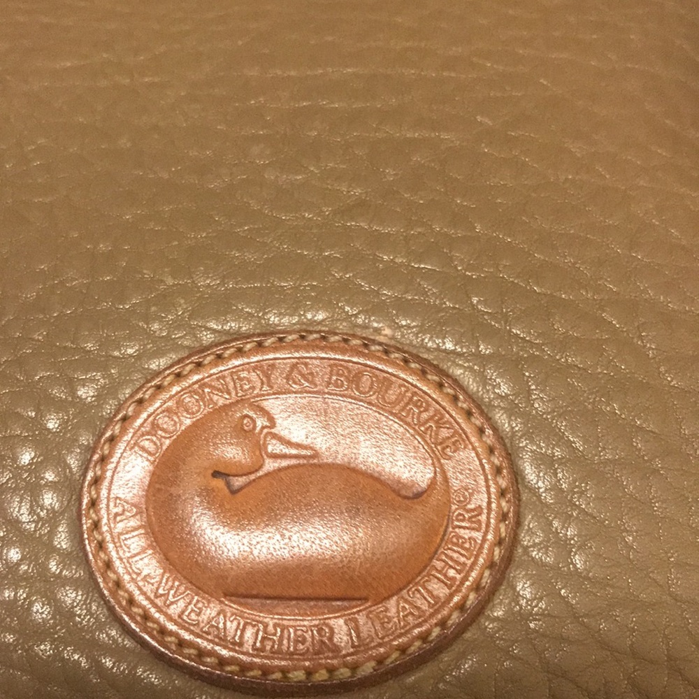 🥰💯🥰💯 vintage Dooney & Bourke!!! What A Bag💕Genuine Pebble Leather! - Picture 5 of 15